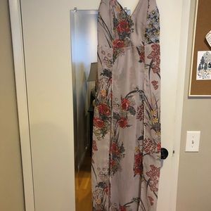 Floral maxi dress